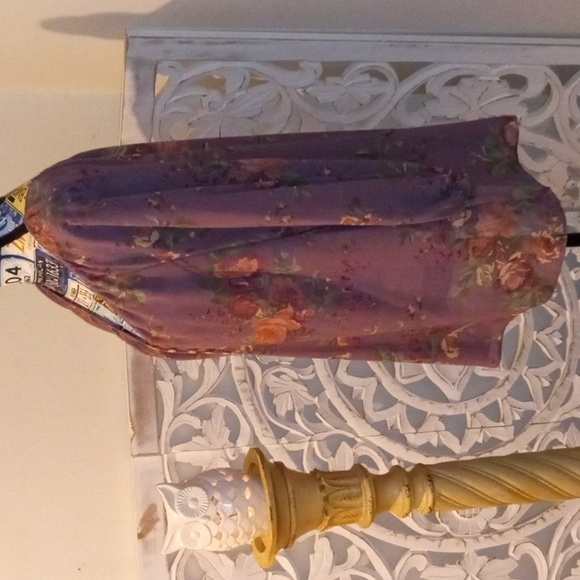 CHAPS EST. 1978 Women's Floral Lightweight Flowing Dress Style Blouse SZ 1X - Picture 12 of 15